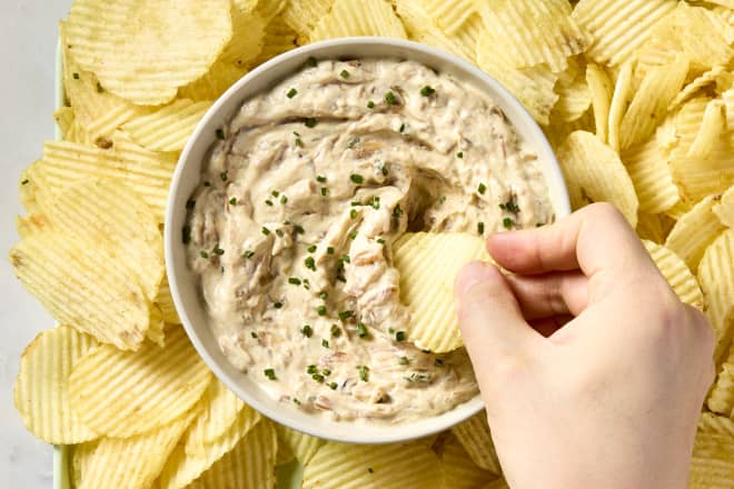 The Key to the Best French Onion Dip Is One Expected Ingredient