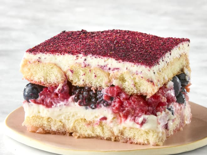 My Light &; Creamy Berry Tiramisu Is Inspired by the Famous &;quot;Chantilly Cake&;quot;