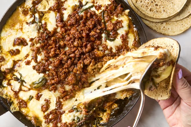 My Restaurant-Worthy Queso Fundido Leaves Everyone Fighting for the Last Scoop