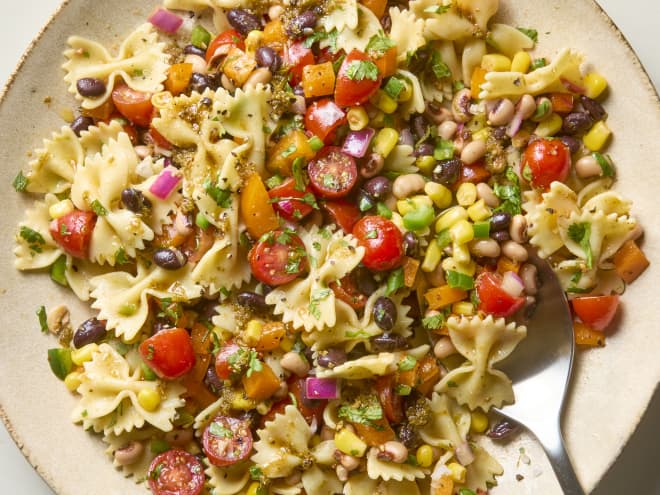 "Cowboy Pasta Salad" Is Always the First Side to Disappear