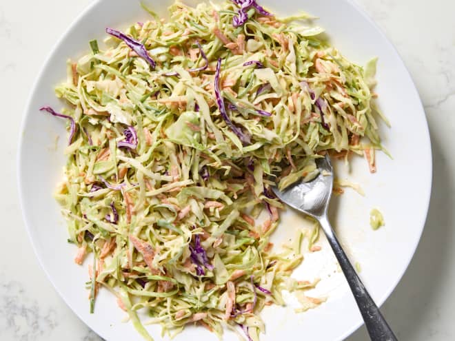 My Coleslaw Has the Most "Perfect" Dressing (I'll Never Make It Another Way!)
