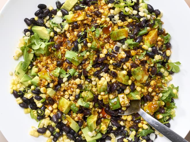 The Black Bean-Avocado Salad I Make When It's Too Hot to Cook