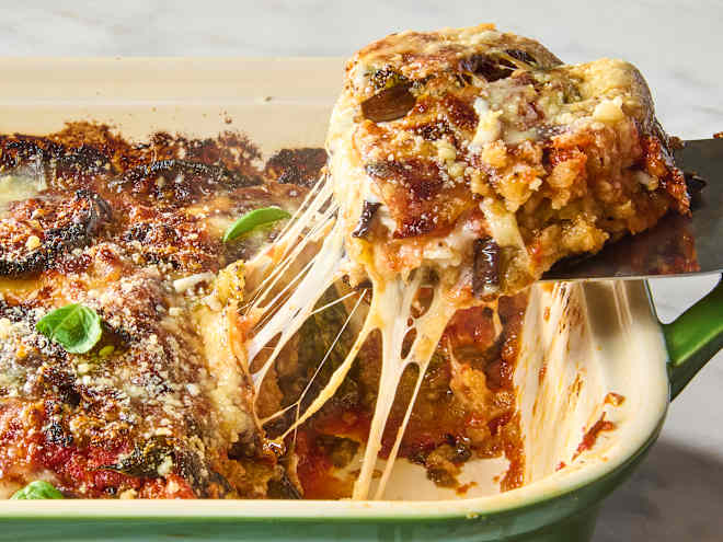 My Mom’s Clever Shortcut for the “Best Eggplant Parm of Your Life”