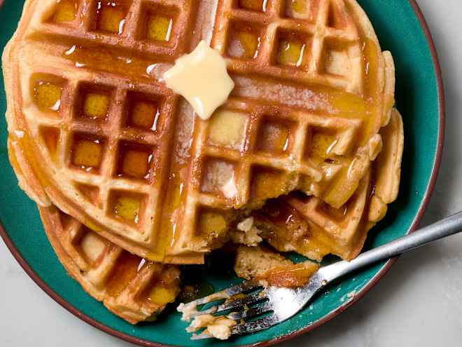 These Fluffy Belgian Waffles Will Make Your Sunday Mornings So Much Better