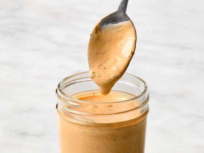 My Creamy “Cowboy Salad Dressing” Is So Good, I Keep a Jar in My Fridge