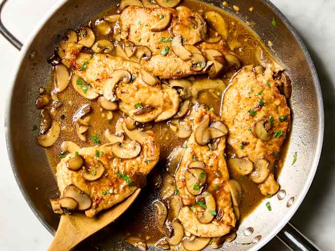 My Creamy Chicken & Mushrooms Is So Good, I've Made It Too Many Times to Count