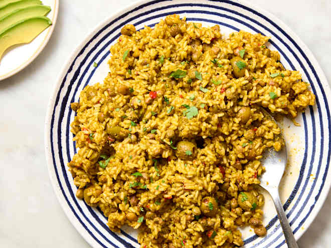 I Always Make This One-Pot Puerto Rican Rice for the Holidays (It's So Classic!)