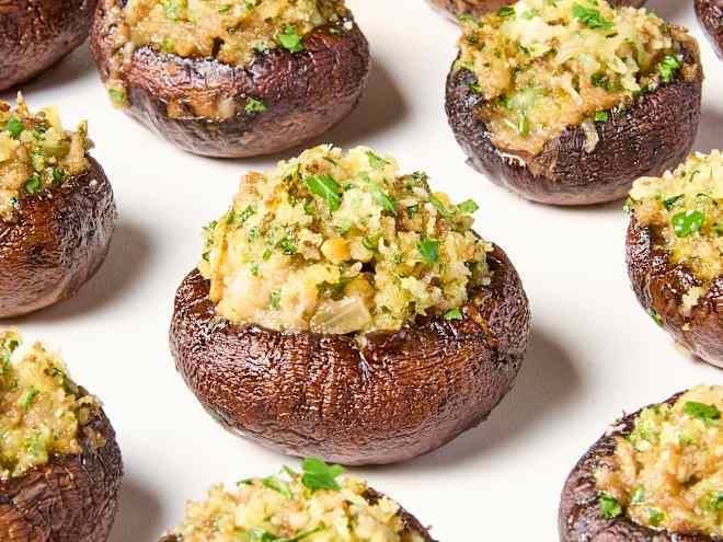My "So Good" Stuffed Mushrooms Are the First Thing Gone Every Holiday