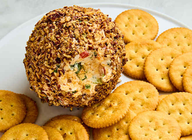 Nothing Gets The Party Rolling Like This Cheeseball