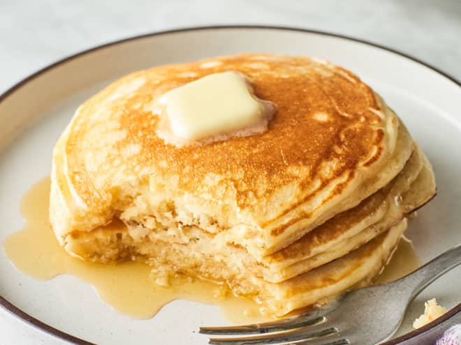 The One Ingredient I Always Add to Bisquick to Make the Most Decadent Pancakes