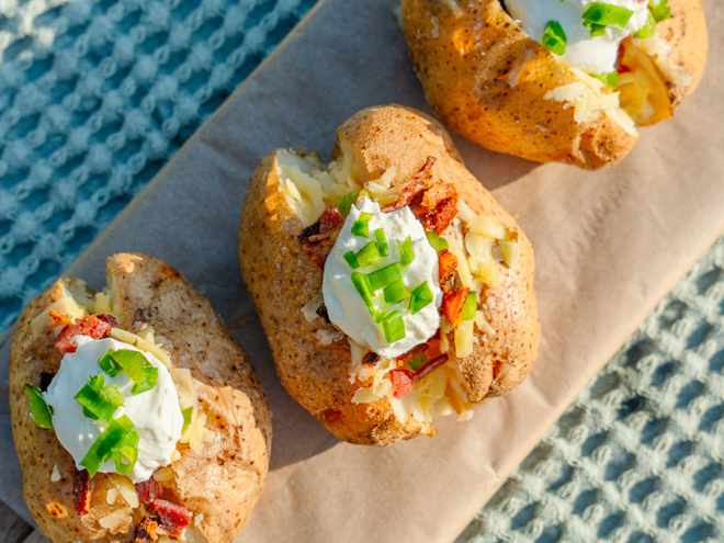 I Tried Joanna Gaines’ Loaded Baked Potatoes