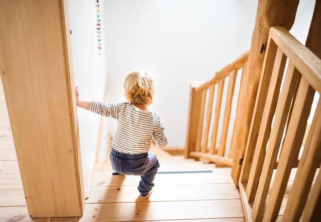 How to Keep a Child Safe on the Stairs