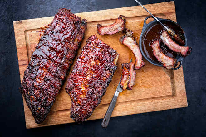 These Sweet, Tangy BBQ Ribs Are the Best I’ve Ever Tasted (I’m Ordering Them for Tailgate Season!)