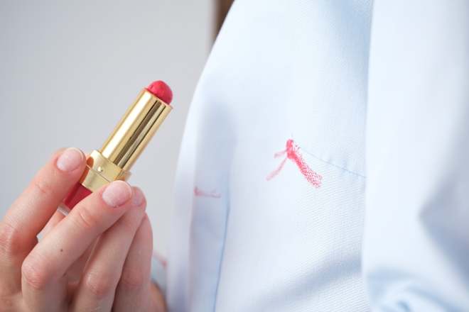 I Just Found Out How Easy It Is to Remove Lipstick Stains from Clothes