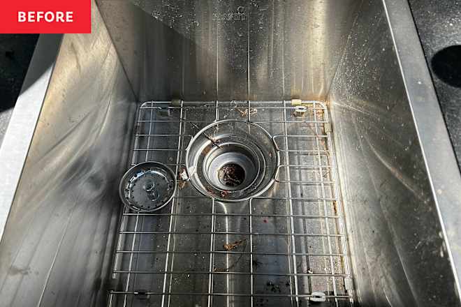 This $7 “Miracle in a Can” Made My Gunky, Stained Outdoor Sink Sparkle in Seconds (with No Effort!)