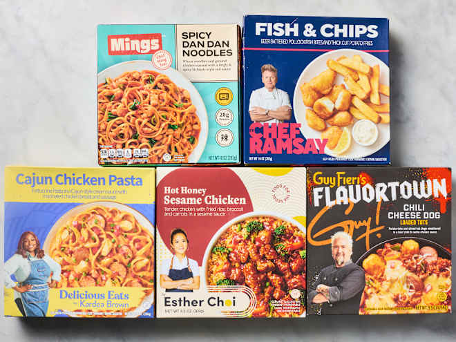 The 5 Best Frozen Dinners from Celebrity Chefs (Yes, Guy Fieri Made the List)
