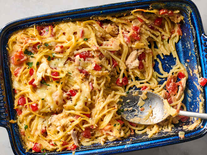 Creamy Chicken Spaghetti Is the One Meal Your Whole Family Will Rave About