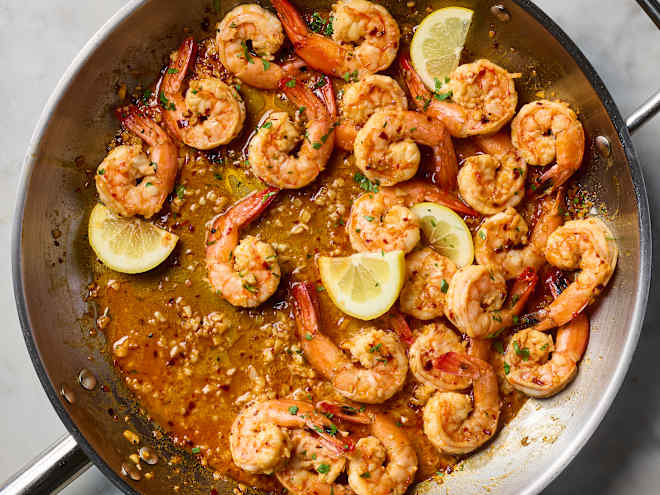 My Favorite 10-Minute Shrimp Dinner Has the Most Delicious Butter Sauce