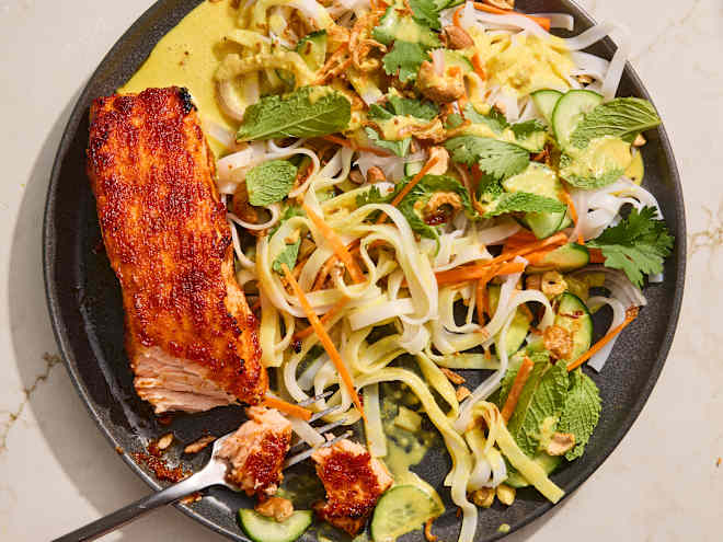 This "Filling & Fast" Noodle Salad Is THE Perfect Summer Meal  (It’s SO Easy!)