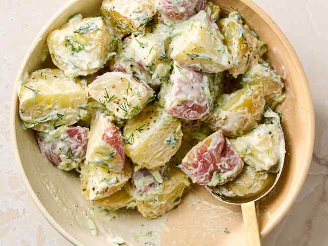 I Never Use Mayo to Make My Famous Creamy Potato Salad  — I Use THIS Instead