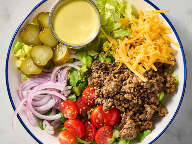 The Best Cheeseburger Is Actually a Salad (Don’t Be Mad Because I’m Right!)