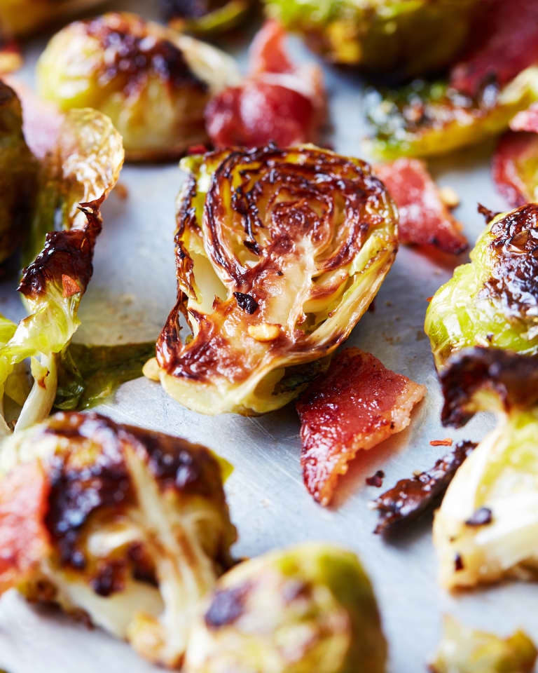 Brussels Sprouts With Bacon Kitchn,Creamy Lemon Caper Sauce