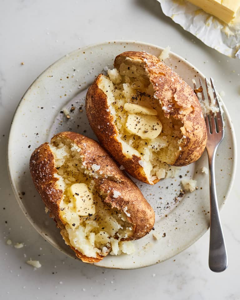 How To Bake A Potato The Very Best Recipe Kitchn