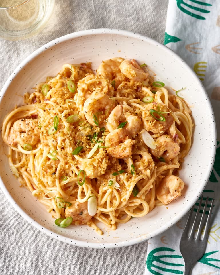 Creamy Shrimp Pasta Recipe Julia S Album Kitchn