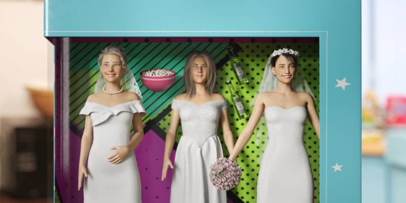 monica geller bridesmaid dresses Monica Geller Dress – GINNA main image 0