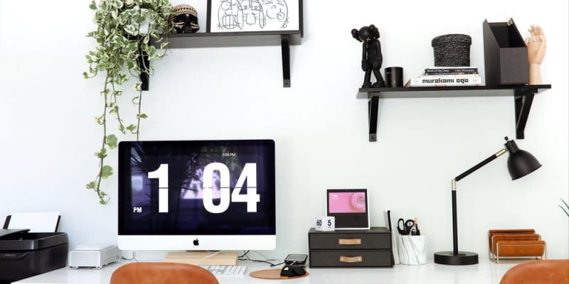 Black Office Desk Decor Ideas for 2023