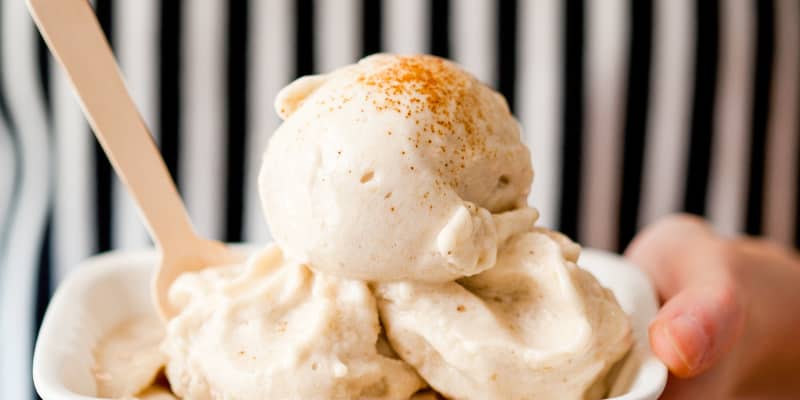 Banana Honey Ice Cream - Lovely Food Blog