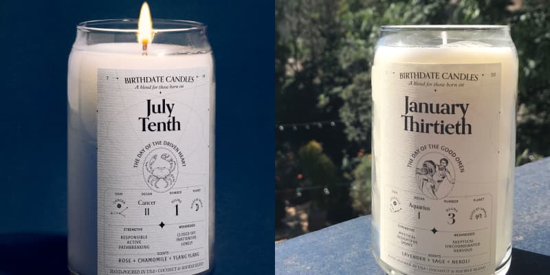 Astrology Horoscope Zodiac Sign Candles Apartment Therapy