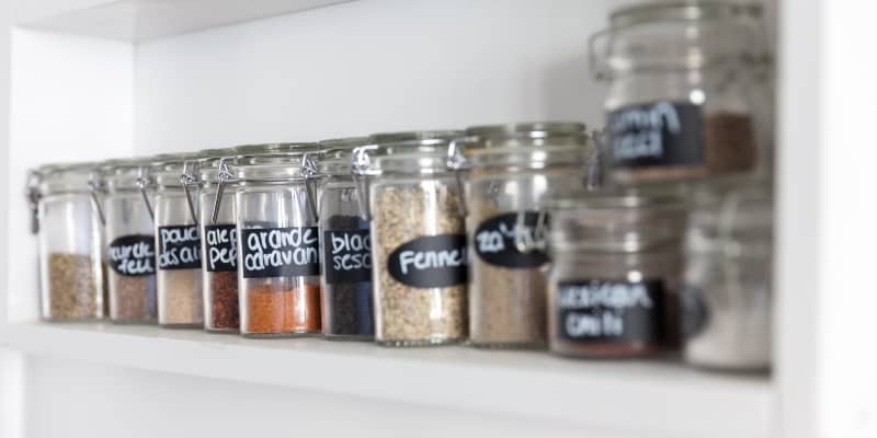 The Absolute BEST Way to Organize Your Kitchen Spices (and Other Spice  Organization Ideas) - Her Happy Home