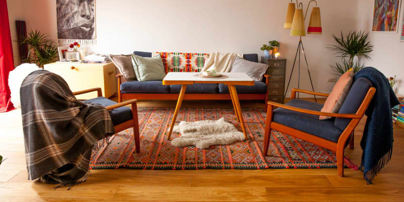 How To Style Blankets On Couch