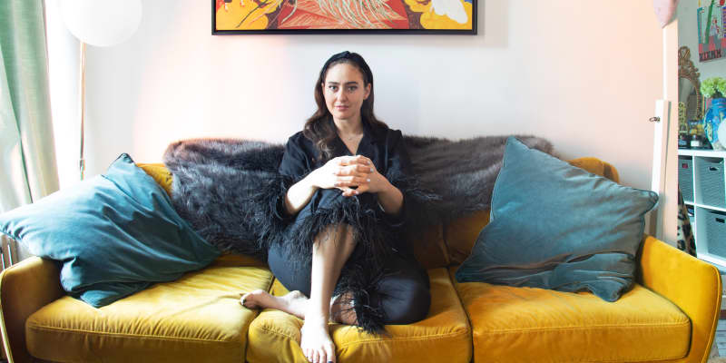 Comedian Catherine Cohen Colorful Nyc Home Tour Apartment Therapy