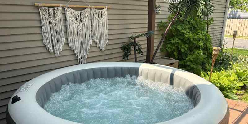 INTEX PureSpa Deluxe Inflatable Spa Set Review (With Photos