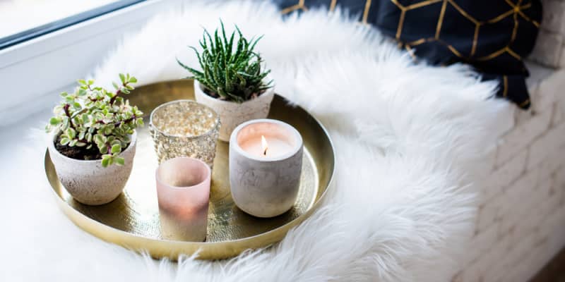 How To Make Beautiful Gold Leaf Votive Candle Holders - White Lilac  Farmhouse