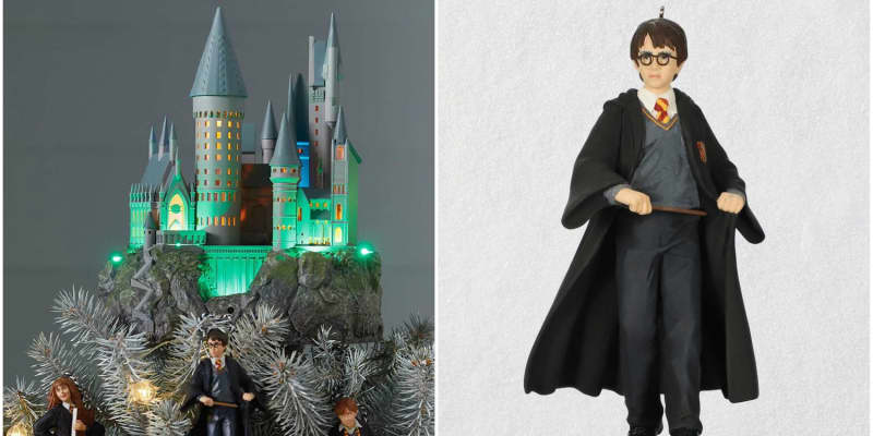  Hallmark Keepsake Christmas Ornament 2020, Harry Potter  Collection Harry Potter Storytellers With Light and Sound : Home & Kitchen