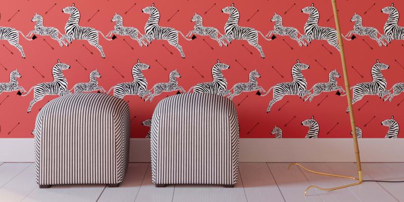 zebra wallpaper peel and stick