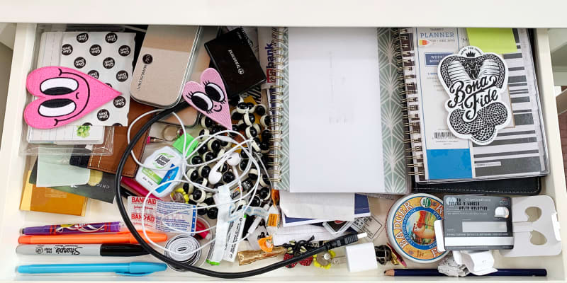 Before And After The Power Of Inexpensive Desk Drawer Organizers