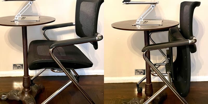 Portable top office chair