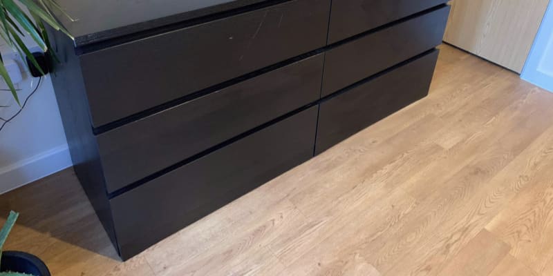 A Secondhand IKEA MALM Dresser Got a Brand New Look for Under $100