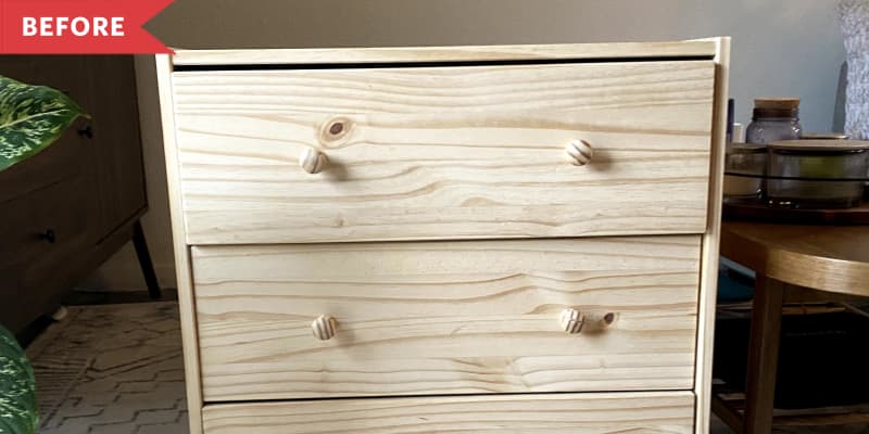 Before and After: A $50 IKEA Dresser Looks Unrecognizable — and Expensive! — After an Easy Hack