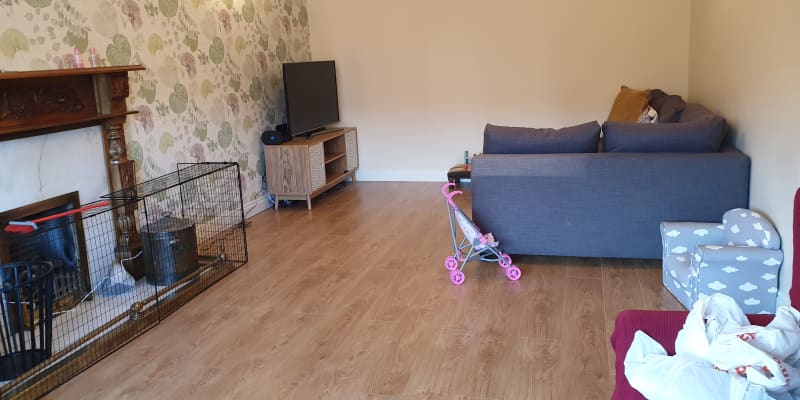 This Living Room’s Fireplace Now Has a Dream Built-In Thanks to an IKEA BILLY Ha...
