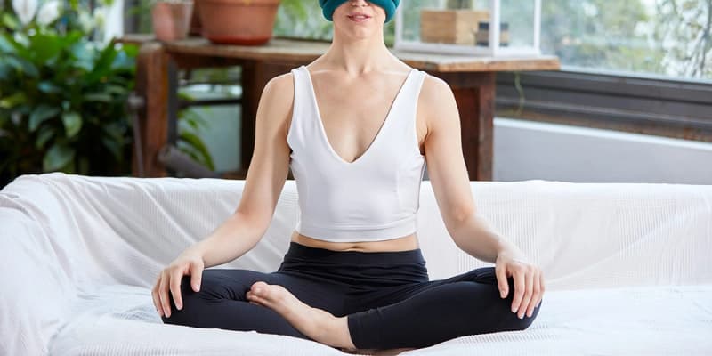 Ostrich loop travel eye pillow shop