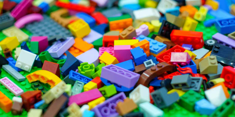 Antique legos on sale