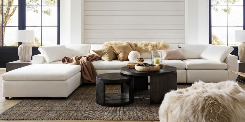 Pottery barn reclining sectional outlet