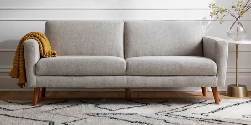 West Elm Oliver Sofa Review 2024 It s So Compact and Affordable