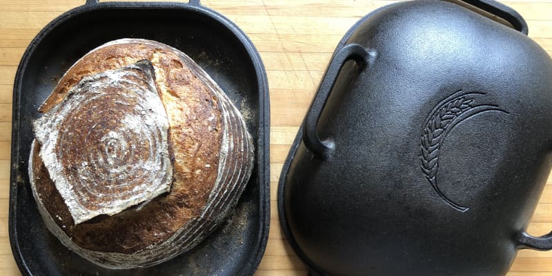 Challenger Cast Iron Bread Pan - Natasha's Baking