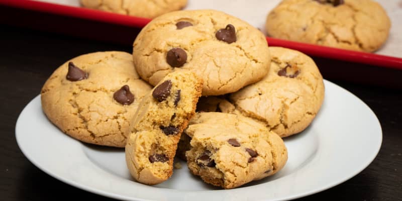 Olive Oil Chocolate Chunk Cookies